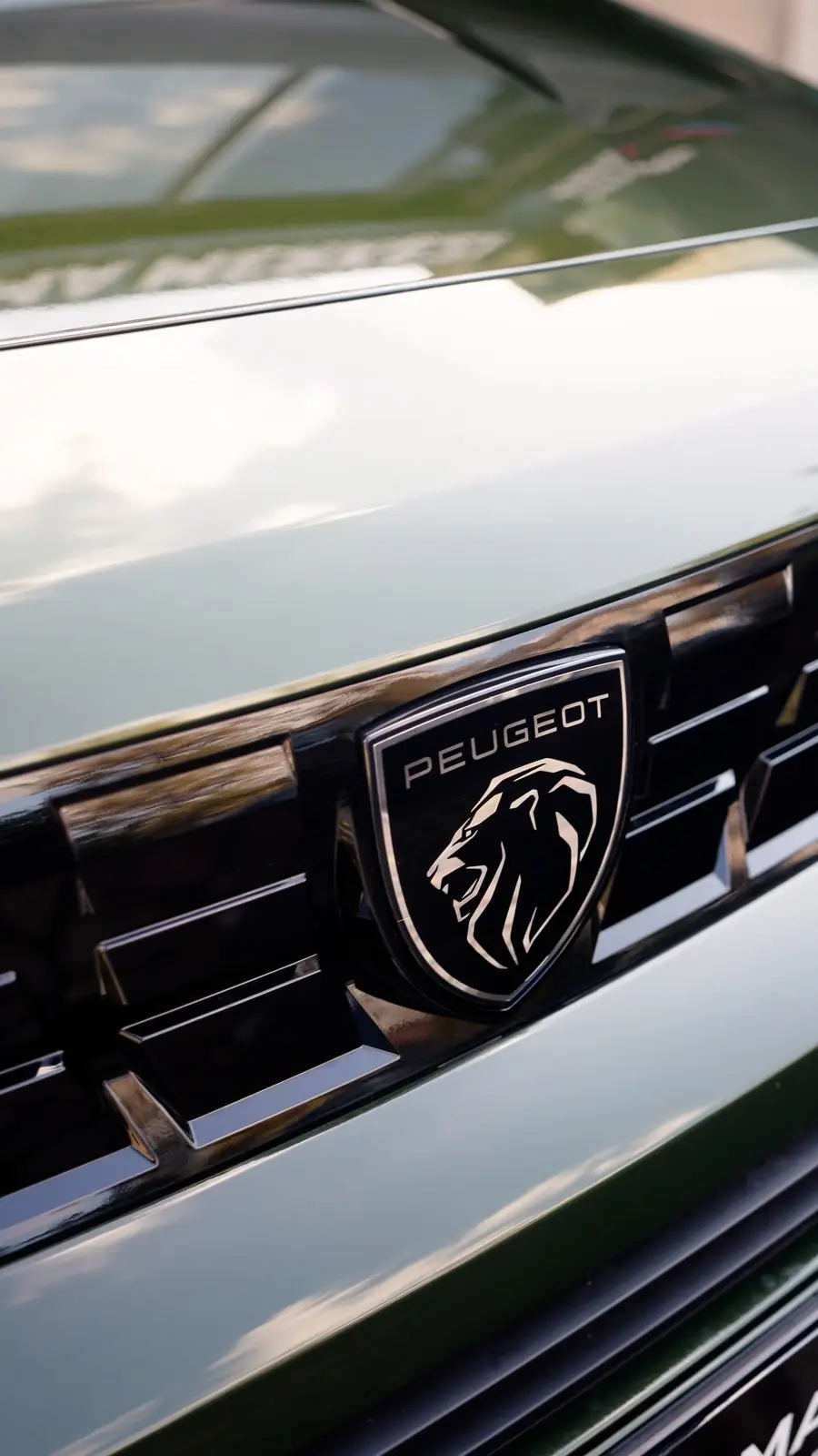 Araç detayı — Peugeot · Izgara ve amblem