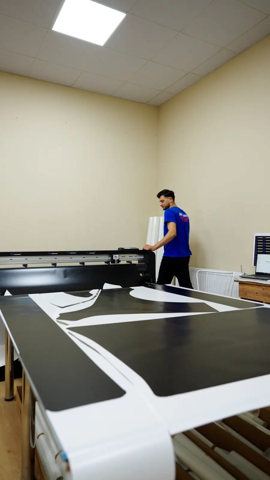 Plotter odası — Kesim odası
